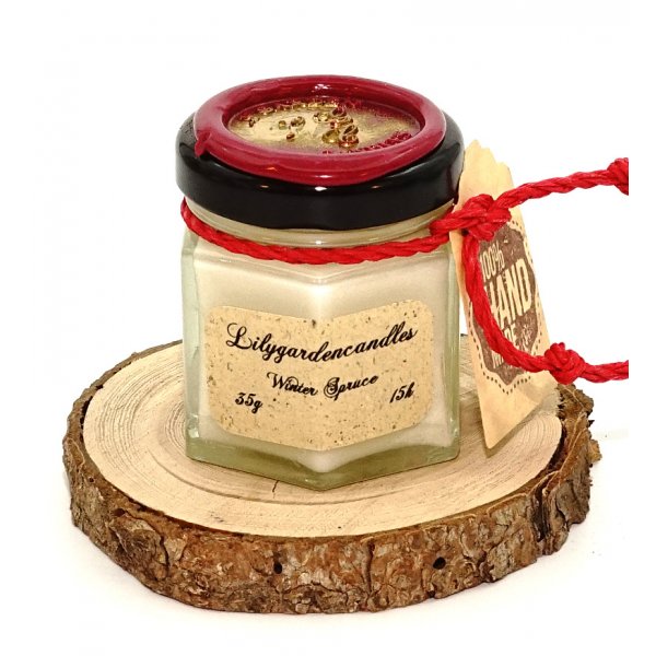 Winter Spruce  Country House Jar mini