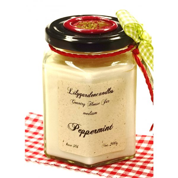 Peppermint  Country House Jar medium