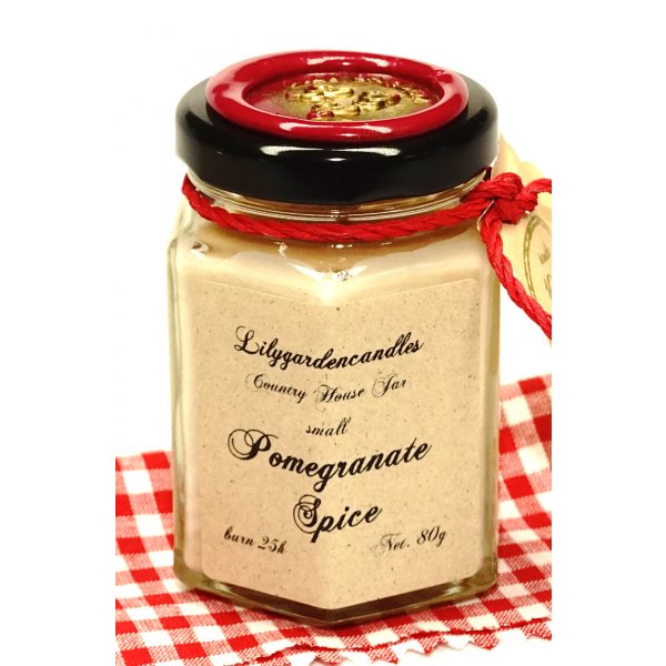 Pomegranate Spice  Country House Jar small