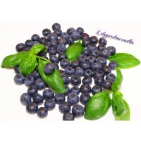 Duftkerze Basil Blueberry im Glas 150g