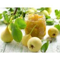 Duftkerze Honeysuckle & Pear in der Milchflasche 220g