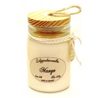 Mango scented candle Milk Stopper Jar new