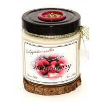 Strawberry  Lily Round Jar medium