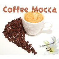 Duftkerze Coffee Mocca im Glas 110g mit Holzdocht
