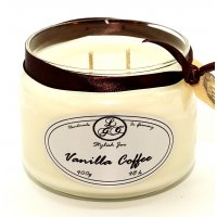 Vanilla Coffee Stylish Jar large