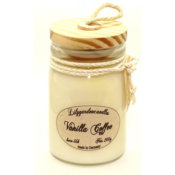 Vanilla Coffee  Stopper Jar new