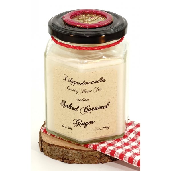 Salted Caramel & Ginger  Country House Jar medium
