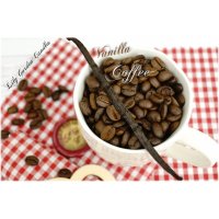 Duftkerze Vanilla Coffee im Glas 130g mit Holzdocht