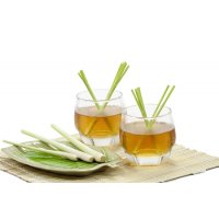 Duftkerze Lemongrass im Glas 110g mit Holzdocht