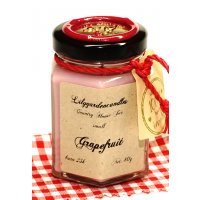 Scented candle grapefruit in a glass 80g