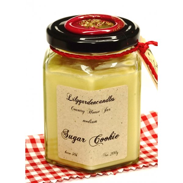 Scented candle Sugar Cookie in a glass 200g