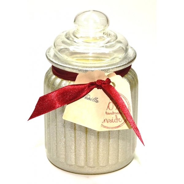 Scented candle vanilla in a glass 230g