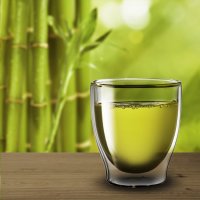Duftkerze Bamboo & green Tea in der Milchflasche 220g