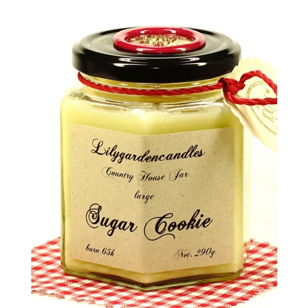 Scented candle Sugar Cookie, in a glass 220g