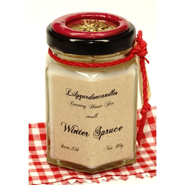 Winter Spruce  Country House Jar small
