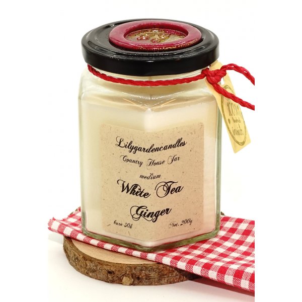 White Tea & Ginger  Country House Jar medium