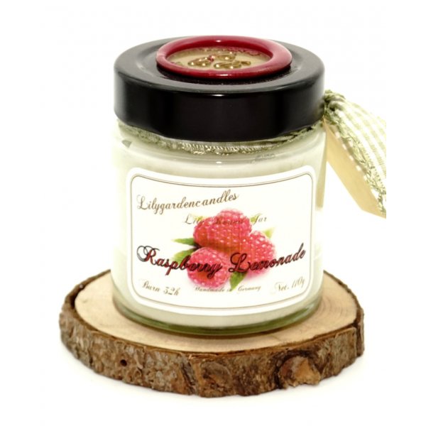Raspberry Lemonade  Lily Round Jar mini