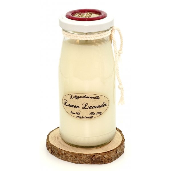 Lemon Lavender Milk Bottle large